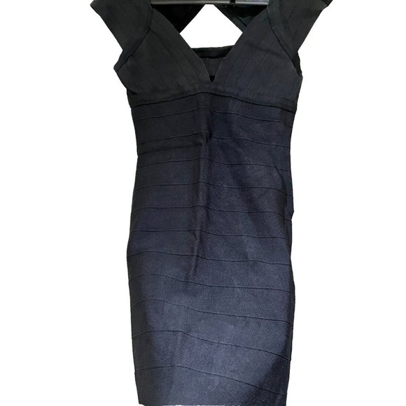 Vtg Guess Sleeve Bandage Dress Size M mini dress. - Picture 5 of 15